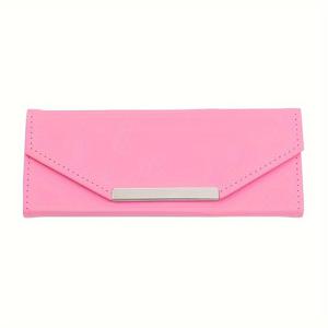 TEMU 우아한 속눈썹 족집게 케이스 - 속눈썹 도구를 위한 고품질 가죽 보관함