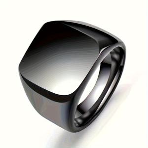 TEMU 스테인리스 스틸 반지에 맞춤 이미지, 커플 및 웨딩 밴드에 적합, 친구 및 부모님을 위한 이상적인 선물