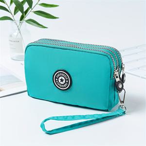 TEMU 패션 심플 지퍼 클러치백, 멀티펑셔널 캐주얼 카드홀더, 가벼운 손목 지갑, 동전 지갑, 휴대폰 정리함, 대용량 동전 휴대폰 정리함 여행 필수품 패션 클러치백