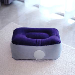 TEMU 에어 발 받침대, 여행용 부드러운 공기 주입식 다리 베개 스툴: 비행기, 기차, 자동차 및 사무실에서 편리함과 쾌적함을 즐겨보세요!