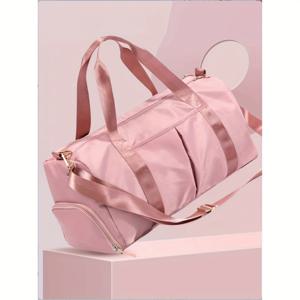 TEMU 토트백, 스포츠 및 피트니스 가방, 대용량 여행용 핸드백, 옥스포드 천 의류 여행 가방, 짧은 여행용 여행 가방, 휴대용 요가 가방, 휴대용 크로스바디 여행 가방, 발렌타인데이 선물, 라마단 축제