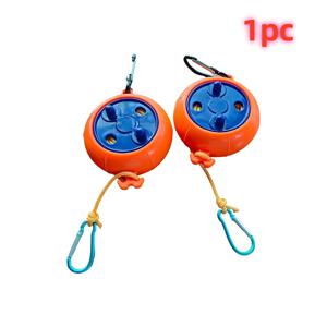 TEMU 32피트 연장형 캠핑 의류 라인 - 휴대용 여행 건조 로프, 손잡이가 있는 야외 낚시 및 캠핑에 적합, 의류 건조 로프, 캠핑 필수품, 플레이 디자인, 내구성 있는 플라스틱, 의류 라인, 의류 라인