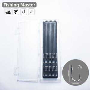 TEMU 20개/10개 고탄소강 낚시 바늘 낚싯줄, 손으로 묶음, 사용하기 쉬움 - 고탄소강 잉어 이중 바늘, 스테인리스 스틸 이중 바늘, 미늘 이중 바늘, 사이즈 1#~10# - 낚시에 적합