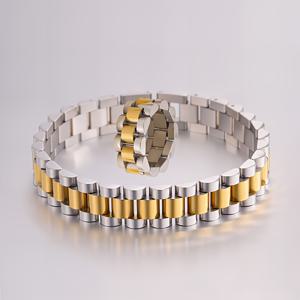 TEMU 2개 세트 빈티지 스테인리스 스틸 팔찌 반지 세트 - 선물용, 파티, 생일, 휴일, 결혼식, 여성용 시계 스트랩, 팔찌, 데일리 매칭