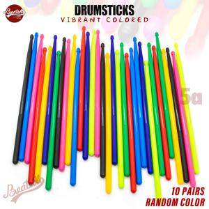 TEMU JBK 10쌍 나일론 5A 유니버설 드럼스틱, 랜덤 컬러. 안정적인 밸런스, 반응성 리바운드, 뛰어난 내구성. 무대 공연, 스튜디오 녹음, 일상 연습, 백업 시나리오에 적합. 모든 실력의 드러머에게 적합. 랜덤 컬러 발송, 다양한 색상 포함