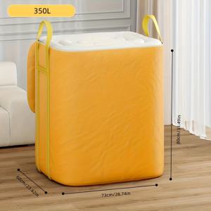 TEMU 대용량 180L/240L 기숙사 이사 보관 가방, 넉넉하고 튼튼한 보관 가방으로 포장 및 운반에 적합, 옷 및 침구 보관을 위한 스크래치 방지 및 내마모성 가방