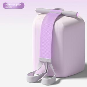 TEMU 신제품 다기능 패브릭 풋 페달 저항 밴드 1개, 요가 보조 당김 로프, 윗몸 일ε 운동용 다리 스트레칭 밴드, 복근 및 팔용 탄성 로프 피트니스 기구, 코어, 전신, 다리 근력 운동용