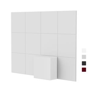 TEMU SOHAPI 30cm x 30cm 6p 1세트 현관문 방음판 흡음판 스튜디오 벽 장식용 소음 감소 쉬운 설치 방음재 흡음재