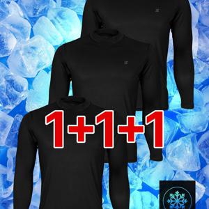 TEMU (1+1+1)(3장세트!) 남성 여름 쿨링 냉감티 춘추까지 아이스 반목 티셔츠 쿨텍스(SI4QP2LT059M)