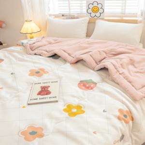 TEMU YYT 다기능 다용도 귀여운 사계절 이불 커버 부드럽고 편안한 침실 객실용 양면 담요 - 체온 흡수, 손세탁 가능 통기성 좋은 침구