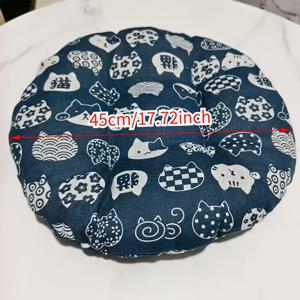 TEMU 대형 수제 고양이 해먹 쿠션 | 손으로 짠 통기성 행잉 매트리스, 부드러운 쿠션 디자인, 내구성이 뛰어나고 스크래치 방지 기능이 있는 고양이 그네 침대 패드, 고양이 해먹, 고양이 바구니 침대 및 행잉 그네 침대에 적합