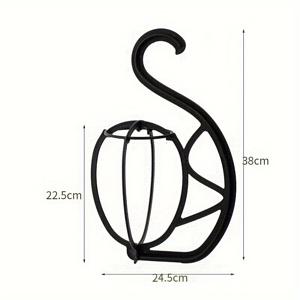 TEMU 3개 세트 플라스틱 가발 거치대, 접이식 마네킹 헤드, 가발 상점 액세서리, 휴대용 매달린 가발 거치대