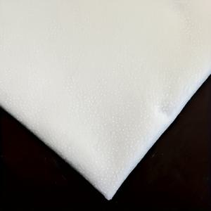 TEMU 1개 흰색 폴리에스터 안감, 180G 단면 접착 뒷면, 재봉 인터페이싱 원단, 패치워크 가방 및 수제 프로젝트에 적합, 100% 폴리에스터