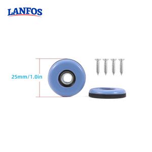 TEMU 4개/8개 나사형 가구 슬라이더 - Furnigear PTFE(테프론) 의자 다리 이동 슬라이더, 카펫 및 단단한 나무 표면용, 원형 및 사각형 - 가구를 안전하고 쉽게 이동하세요 - 최고의 바닥 보호대