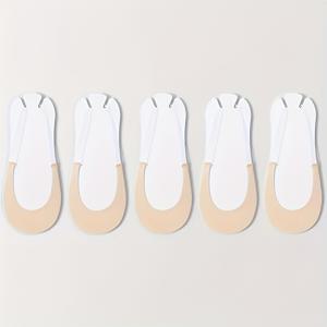 TEMU 10개/5개 멜빵 보트 삭스 여성용 하이힐 삭스 얇은 바닥 미끄럼 방지 얕은 입구 보이지 않는 삭스 반팔 삭스, , 사무실 및 야외 사용에 적합, 가족 선물