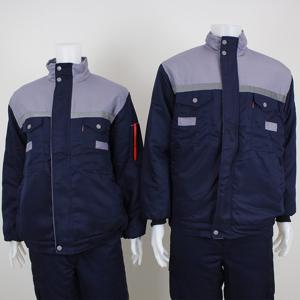 TEMU 겨울 방한 작업복 상의 기모 누빔 패딩 점퍼 근무복 공장 동계 회사