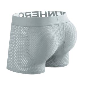 TEMU 남성용 플랫 탄성 드로즈, 스펀지 힙업 패드, 힙업 사이클링 반바지 남성, 통기성 메쉬 속건 스포츠 속옷 남성, 탄성 큰 사이즈 편안한 남성용 속옷, 흡습 속옷 남성