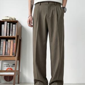 TEMU 겐윈시 남성용 핏 캐주얼 팬츠, 비즈니스 오피스, 아웃도어 스포츠, 스트리트 데이트용