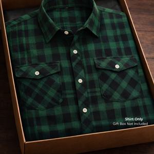 TEMU 2026 트렌디 스타일! 여러 가지 스타일로 입기 좋음! 남성 봄/여름 컬러 블록 체크 셔츠, 봄/가을 얇은 캐주얼 재킷, 캠핑, 여행, 직장 등에 적합. 기본형 다용도 셔츠, 아메리칸 레트로 아우터 셔츠