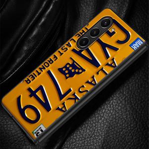 TEMU 폰 케이스: 레트로 번호판 케이스 삼성 갤럭시 Z 폴드3 Z 폴드6 Z 폴드5 Z 폴드7 Z 폴드 7 6 5 4 3 Z 폴드4 백 폰 커버