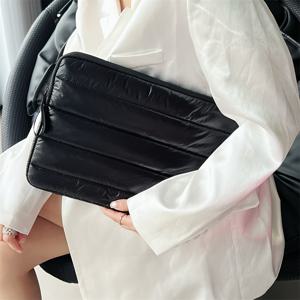 TEMU 폴리에스터 퍼피 노트북 슬리브 가방 - 부드러운 안감, 12/13/14/15/16인치 노트북 및 태블릿 호환 (MacBook Pro/Air, iPad Pro, HP, Lenovo 포함), 퍼퍼 파우치 케이스