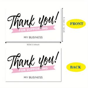 TEMU 비즈니스 소셜 필수품 500개, 맞춤 이미지 명함, 단면/양면 인쇄, 자체 정의한 이미지 또는 정보로 커스터마이징 가능, 무광 마감