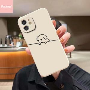 TEMU 아이폰 14, 13, 12 프로 맥스 미니 XR XS 맥스 X 8 7 14 플러스 카메라 렌즈 보호 소프트 커버 귀여운 강아지 디자인 럭셔리 충격 방지 가을 자동차 백커버