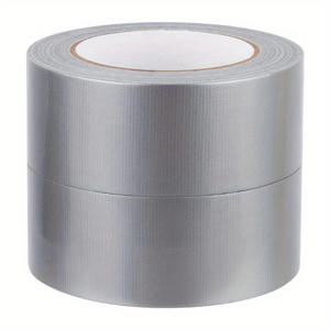 TEMU 고강도 PVC 테이프 2롤, 10밀 두께, 2인치 X 33피트, 전문가용 접착제, 다용도 수리, 자동차 정비소, 레스토랑, 호텔용, 내구성 및 견고함