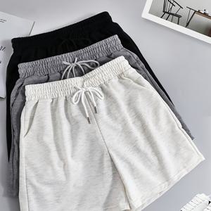 TEMU 3피스 봄/여름 여성 캐주얼 더블 포켓 드로스트링 반바지 세트