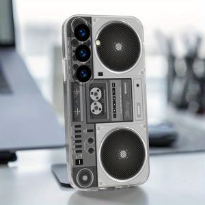 TEMU 폰 케이스: 클래식 라디오 투명 소프트 케이스, 갤럭시 S25 울트라 S24 S24플러스 S24FE S23 S23플러스 S23FE S22 S22플러스 S21FE S20 S20플러스 S20FE S10E S10플러스 S10라이트 S9 노트20울트라 노트10+ 노트9 8 호환