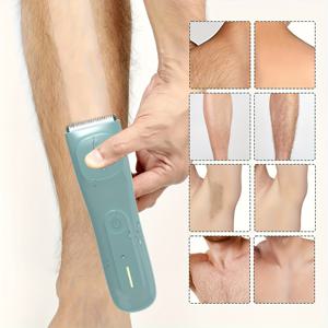 TEMU 남녀 공용 음부 및 바디 헤어 트리머, 전기 발 트리머, 보호 커버 키트 2개 포함, 교체 가능한 세라믹 블레이드 헤드, 습식 건식 겸용 면도기, 60분 면도 시간. 아버지/ 어머니/남자/여자//남자친구 선물