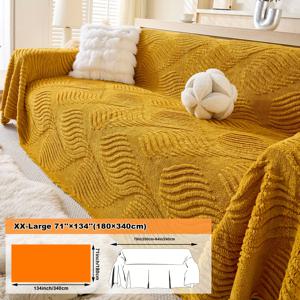 TEMU 1개 윙 두꺼운 양면 플러시 슈 벨벳 소파 타월, 부드럽고 섬세한 두꺼운 느낌의 소파 커버, 유럽 및 미국 인기 단색 숏 플러시 원피스 천연 드레이프 소파 쿠션, 오버사이즈 다용도 소파 담요