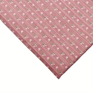 TEMU 1개 플로럴 폴리에스터 원단 - 57x19.68인치(145x50cm) - 부드럽고 내구성 있는 폴리에스터 소재, DIY 소파 커버 & 핸드메이드 프로젝트, 재봉틀용, 가방, 파티 장식, 테이블보, 선물 포장, 쿠션 및 가구 커버 제작용