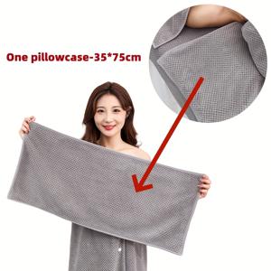 TEMU 1개 SPA 타월 세트, 터번, 베개, 가슴 타월 포함 3피스 멀티피스 세트, 미용실용 특별 타월 3피스 세트, 피부 관리 타월, 미용실 피부 관리에 적합