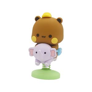 TEMU 귀여운 카툰 대시보드 장식 — 사랑스러운 곰과 판다 피규어, 카와이 데스크탑 & 테이블탑 장식품, 차량 또는 홈 데코용. 가족과 친구를 위한 완벽한 선물 아이디어 — 크리스마스, 할로윈 컬렉션에 딱 맞는 추가 아이템