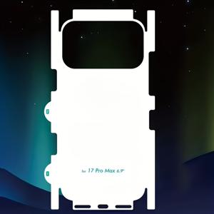 TEMU 아이폰 17 Pro Max, 17 Pro, 17용 하이드로겔 필름 2개 세트. 측면 및 후면 스크린 보호 필름 전체 커버, 아이폰 17 Pro Max용으로 설계되었으며 부드러운 끝이 있습니다.