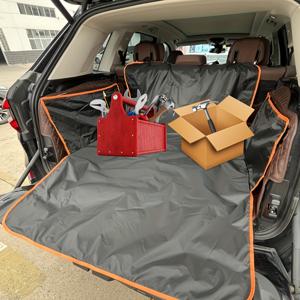 TEMU 자동차 트렁크 라이너 매트 1개, 공구함 및 택배함용 보호 매트, SUV 차량용 반려동물 매트, 자동차 매트