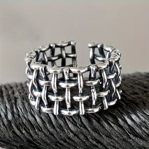 TEMU 1개 속이 빈 디자인 조절 가능한 링, 뮤직 페스티벌, 부활절, 파티, 데일리 출퇴근, 여름, 해변 휴가, 착용에 적합