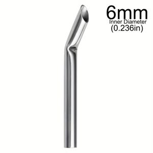 TEMU 1/3개 베벨 벤딩 스테인리스 스틸 피어싱 바늘 수납관 쥬얼리 피어서 리시버 홀딩 도구 귀 코 입술 배꼽 바디 피어싱 4/6/8mm