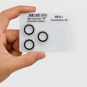 TEMU 원피스 3D 투명 듀얼 컬러 아머, 휴대폰 렌즈 전체 보호 필름. 투명 아크릴 90% 사용, 단일 몰딩 조립. 9H 강화 유리로 모든 카메라 보호, 낙하 방지 및 스크래치 방지