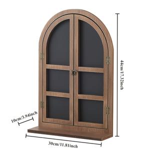 TEMU 유럽 스타일 창문 칠판 1개, 벽걸이형 메뉴 보드, 분판, 드로잉 보드, 중고 창문, 수납 파티션 선반, 시뮬레이션 창문 칠판, 가게 장식, 문 장식, 벽 진열대, 집 장식