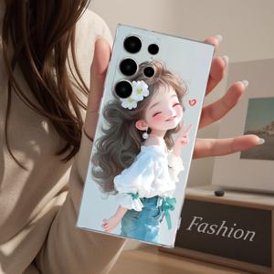 TEMU 폰케이스: 귀여운 /커플 폰케이스, 겨울 생일 선물, 삼성 갤럭시 A56/A54/A53/A52/A14/A15/A05S/A53/A34/S23/S23 Ultra/S23 FE/S24/S24 FE/S24 Ultra/S25/S25 FE/S25 Ultra/S21 FE용 방탄 케이스 - 크리스마스, 부활절 선물, 친구, 가족, , 남자친구용