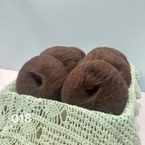 TEMU 6겹 남아프리카산 베이비 모헤어 원사, 핸드메이드 DIY 스카프, 숄, 목도리, 아기 스웨터용 고운 뜨개실