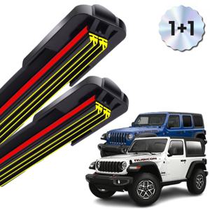 TEMU 1+1 트리플X2 랭글러 전차종 와이퍼 블레이드 윈도우브러쉬