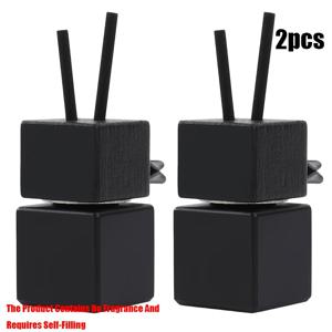 TEMU 2/5개 10ml 자동차 에어벤트용 향수병, 클립 포함 빈용기 및 리필용 자동차 방향제 용기, 그라데이션 유리병, 무향 아로마테라피 디퓨저, 장식용 가정 장식품, 가족과 친구를 위한 완벽한 선물