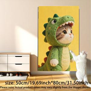 TEMU 실내 고양이 스크래칭 보드, 자가 접착식 고양이 스크래치 매트, 발톱 관리, 스크래칭 훈련 및 놀이에 적합, 벽 및 가구에 부착 가능한 내구성 있는 고양이 스크래치 매트, 고양이를 위한 인터랙티브 클라이밍 장난감, 공간 절약