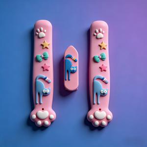 TEMU 큐티클 니퍼용 소프트 고무 보호 커버 3종 세트, 큐티클 니퍼 보호 커버, 헤드 보호캡, 양손잡이 미끄럼 방지 보호 슬리브 포함, 네일 큐티클 니퍼 전용 액세서리, 마모 및 찌르기 방지, 부드러운 소재, 대부분의 큐티클 니퍼에 적합, 가정 및 네일 살롱용, 휴대용 보관용 보호 도구 세트