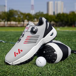 TEMU 남성용 골프 전용 아웃도어 스니커즈