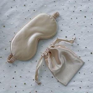 TEMU 시뮬레이션 아이 마스크 세트, 1개 아이 마스크 및 1개 천 가방 포함, 양면 통기성 차광 수면 아이 마스크 보관 가방 포함, 남녀 선물, 수면, 여행, 낮잠용