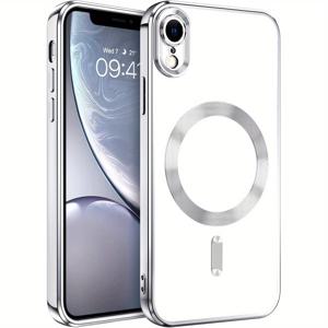 TEMU 아이폰 XR용 투명 슬림 충격 방지 폰 케이스